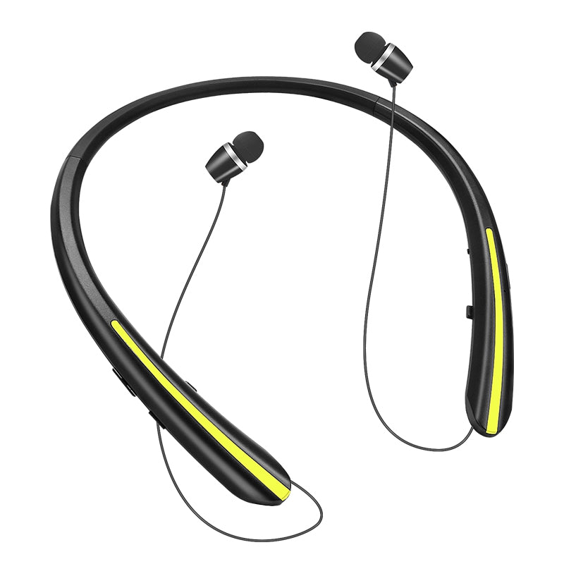 HX801 Náhlavní souprava na krk Bluetooth 5.0 Sluchátka se zatahovacími sluchátky pro Android iOS HX801 Náhlavní souprava na krk Bluetooth 5.0 Sluchátka se zatahovacími sluchátky pro Android iOS